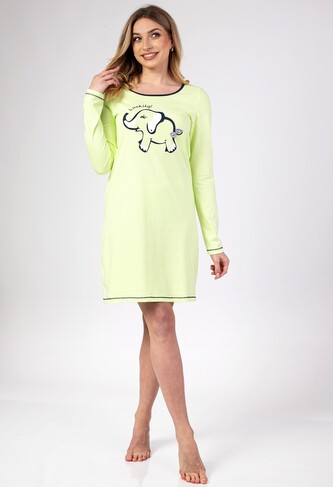 Koszula Regina 142 dł/r S-XL Z24/25 damska zielony S