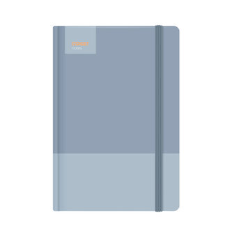 Blok PASTEL A5 linka - Blue s gumou