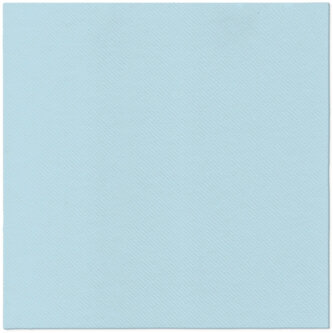 Papírový ubrousek Airlaid Unicolor - světlé modrý