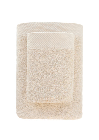 RĘCZNIK BOHO 70X140 FROTTE KREM 500 gsm