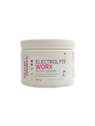 NutriWorks - Electrolyte Worx 300g berry lemon