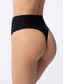 Dámské kalhotky Julimex černá (String Maxi black) L