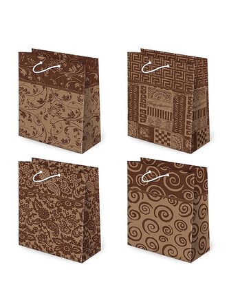 Torba Paw T-2 Kraft Set 131 Rustic Style A'10 mix kolor-mix wzór 12x37x11 cm