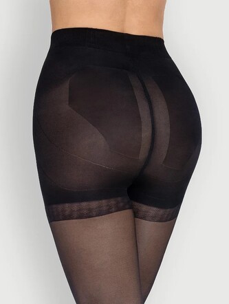 Rajstopy Mona Push-Up 40 den 2-4 nero/czarny 3-M