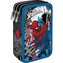 Penál 3 zipy Jumper Spiderman - vybavený