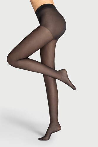 Rajstopy Mona Viola Matt Effect 15 den 1-4 nero 4-L