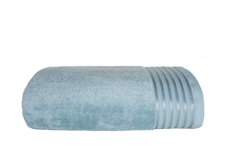 RĘCZNIK VELA 70X140 FROTTE Z MODALEM BŁĘKITNY 550G.