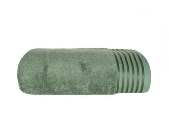 RĘCZNIK VELA 70X140 FROTTE Z MODALEM LEŚNY ZIELONY 550G.