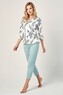 Piżama Taro Flavia 2983 3/4 S-XL Z24 damska biały S