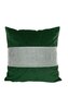 POSZEWKA 40X40CM CYRKONIE P4040/CYR/ZIE VELVET ZIELONA