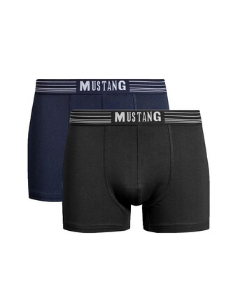 Bokserki Mustang 4046-1051 Retro A'2 M-2XL navy-black XXL