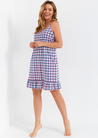 Koszula Taro Layla 3424 w/r S-XL W25 różowy S