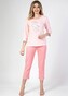 Piżama Regina 671 3/4 2XL-3XL Z24/25 damska różowy XXL