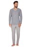 Piżama Regina 450 dł/r Frotte 2XL-3XL męska melange XXL