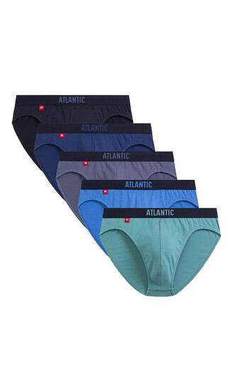 Slipy Atlantic 5SMP-004/25 A'5 S-2XL zielony-granatowy-niebieski XL