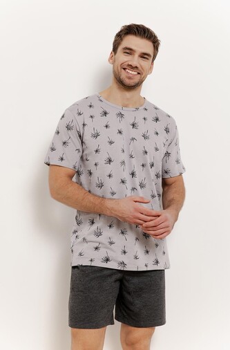 Piżama Taro Archie 3391 kr/r S-2XL W25 męska palmy M