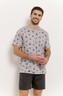 Piżama Taro Archie 3391 kr/r S-2XL W25 męska palmy M