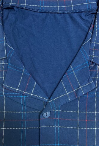 Piżama Cornette 114/65 dł/r S-2XL męska rozpinana jeans XXL