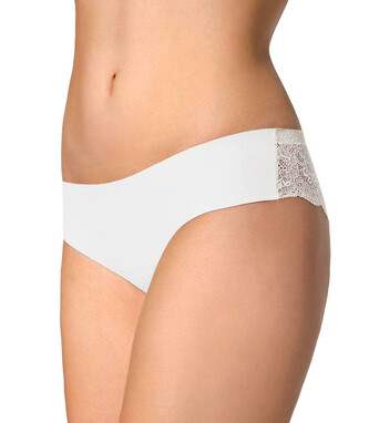 Dámské kalhotky Julimex bílá (Tanga) M Dámské kalhotky Julimex bílá (Tanga) M