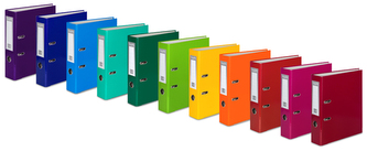 Segregator A4-75mm dźwig. z listwą FCK niebieski, VauPe