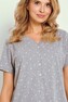 Koszula Taro Meg 3326 kr/r M-XL W25 damska szary melaż-groszki M