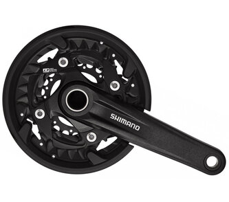 kliky Shimano Deore FC-MT500 3x10 40/30/22z 175mm černé original balení