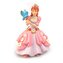 C - Figurka Princezna s ptáčkem 9 cm