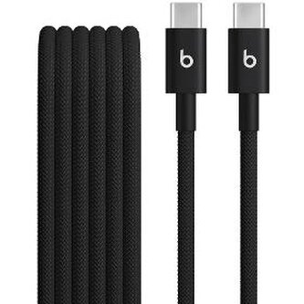 Apple Beats USB-C/USB-C Woven kabel 1,5m sytě černý