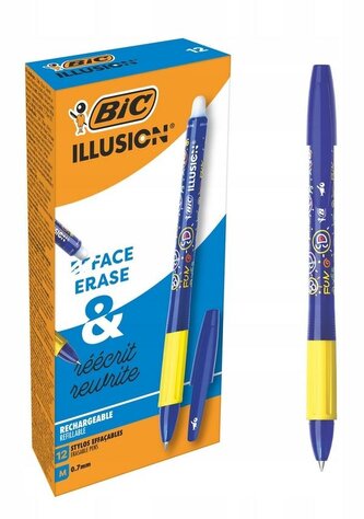 Długopis wymazywalny Illusion niebieski (1kus)