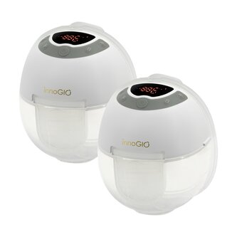 INNOGIO GIO-359 Podwójny muszlowy laktator elektryczny GIOmum Line Discreet Light Double INNOGIO GIO-359 Podwójny muszlowy laktator elektryczny GIOmum Line Discreet Light Double