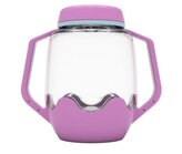 Słoik sensoryczny do napełnienia wodą fioletowy