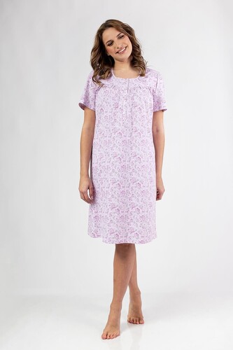 Koszula Regina 014 kr/r M-XL W25 damska różowy XL