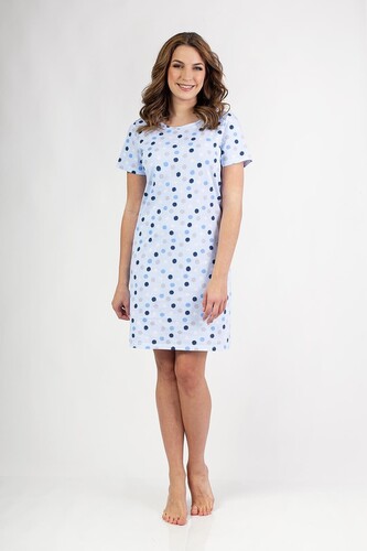 Koszula Regina 147 kr/r 2XL-4XL W25 damska niebieski 3XL