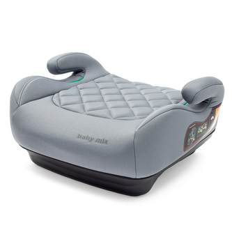 Autosedačka-podsedák BABY MIX HERO I-SIZE grey