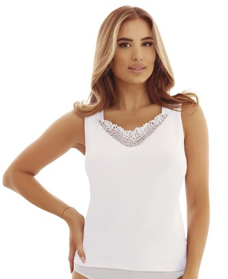 Koszulka Emili Mindy S-XL biały M
