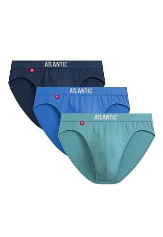 Slipy Atlantic 3MP-094/25 A'3 S-2XL niebieski-zielony XL