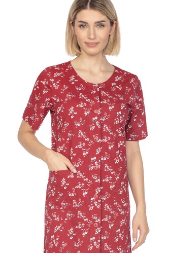 Koszula Regina 129 kr/r M-XL L24 damska rozpinana bordowy M