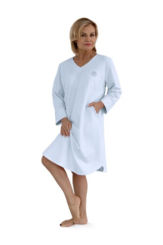 Koszula Martel 244 Maja II 7/8 M-2XL błękitny XL