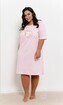 Koszula Taro Isla 3364 kr/r 2XL-3XL W25 damska różowy jasny XXL
