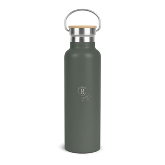 BERLINGERHAUS Termoska lahev s dvojitou stěnou nerez 0,6 l Matte Green Collection BH-7219