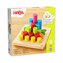 Haba Drevená hračka na vkladanie s predlohami Farebné valčeky