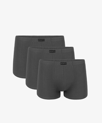 Bokserki Atlantic 3BMH-007 A'3 S-2XL grafitowy XL