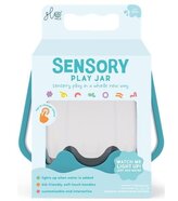 Słoik sensoryczny do napełnienia wodą niebieski