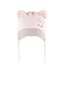Czapka AJS 50-009 dziecięca łososiowy 36-38 cm