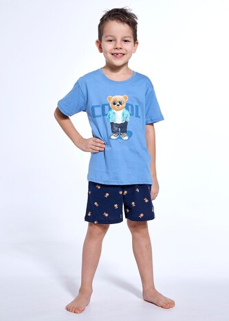 Piżama Cornette Kids Boy 789/119 Cool kr/r 86-128 niebieski 86-92