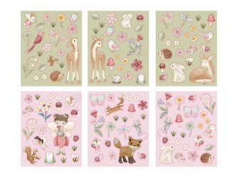 Sada se samolepkami Fairy Garden