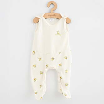 Kojenecké dupačky z organické bavlny New Baby Olivy - velikost 62 (3-6m)