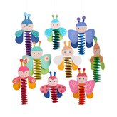 Haba Craft Kit Kreatívna sada Prvé skladanie Chrobáčiky a Motýle závesná dekorácia