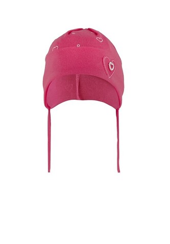 Czapka AJS 50-003 dziecięca różowy 40-42 cm