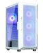 Zalman skříň I3 Neo ARGB white ATX 4x120 ARGB fan 2xUSB 3.0 1xUSB 2.0 prosklená bočnice mesh panel bílá